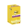 Post-it Super Sticky z-notes Canarygul 76x76mm 12blk/pak