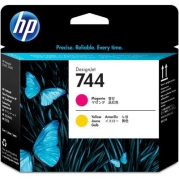 HP 744 Magenta &Yellow DesignJet Printhead