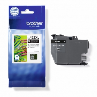 Brother LC422XL Sort 3000 sider Blæk