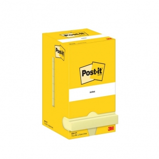 Post-it blok Canarygul 654 76x76mm 12blk/pak