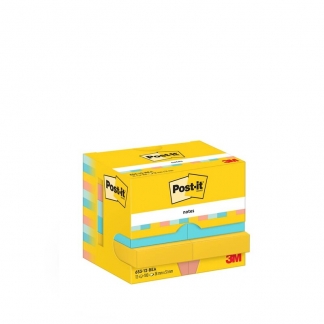 Post-it blok Beachside 38x51mm 12blk