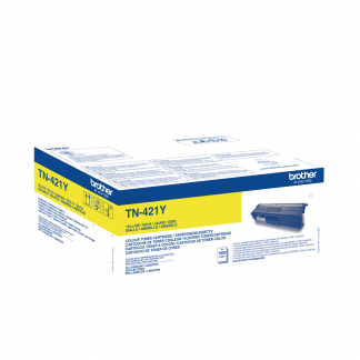 Brother TN421Y Yellow Toner 1.800 sider