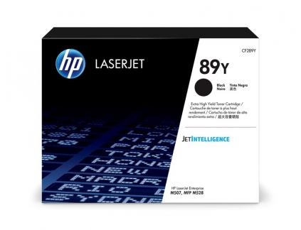 HP Laserjet CF289Y / 89Y Sort toner 20.000 sider