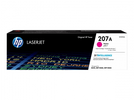 HP Laserjet W2213A / 207A Magenta toner 1.250 sider